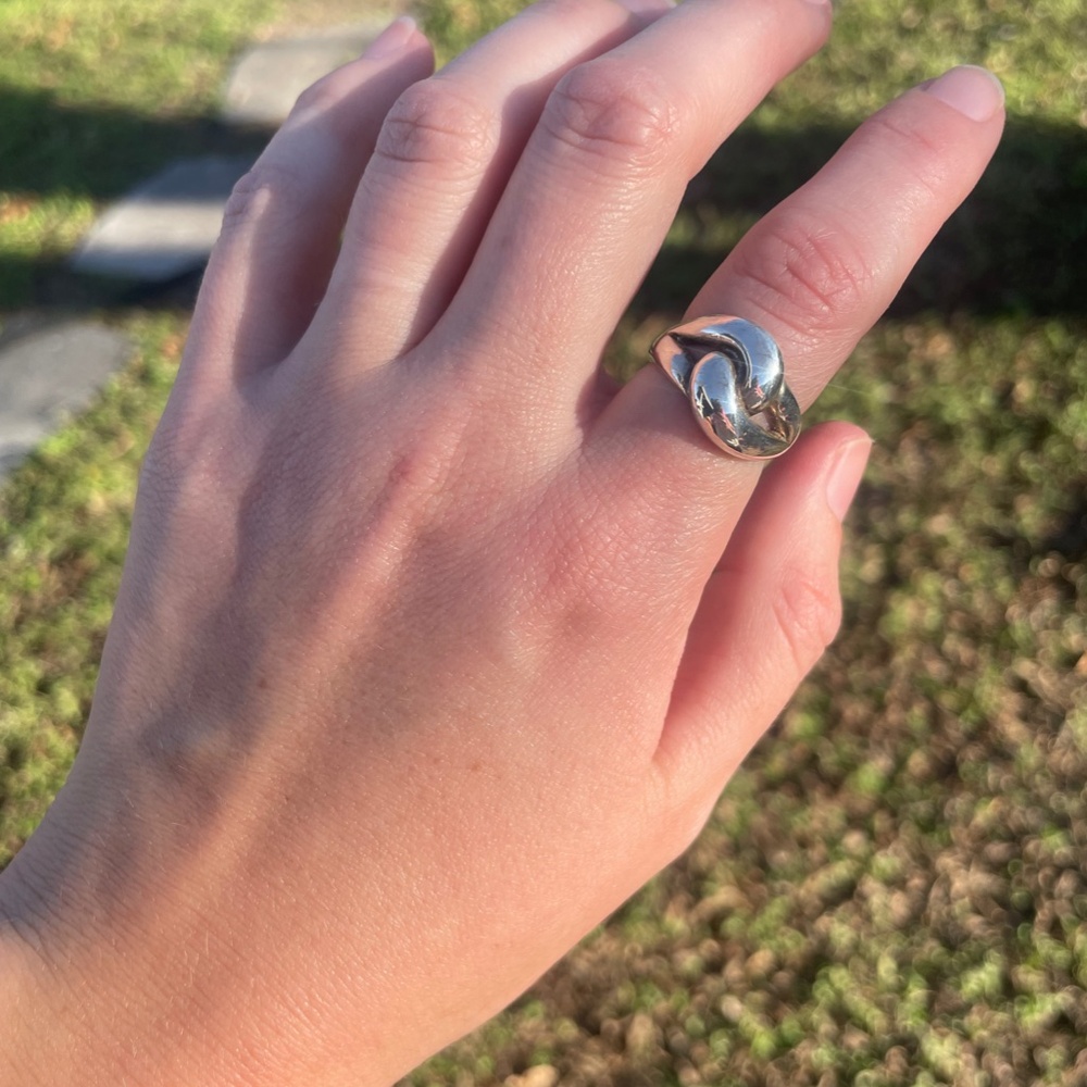 Retired James Avery Interlocking Ring - image 2